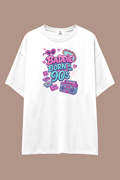 UmbraWear 90's Vibe Series Loose Fit T-Shirt |   Unisex 100% Cotton Black & W...