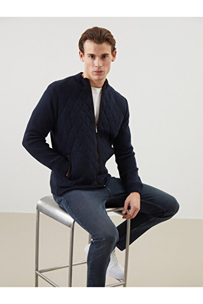 LC Waikiki I Standartkalıp Upright Roba Collar Men's Knitwear Cardigan from F...