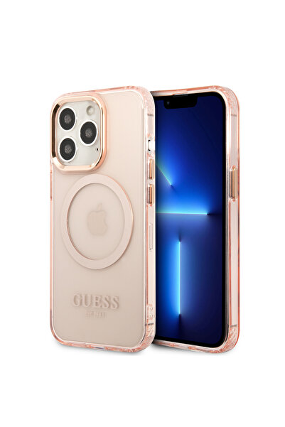OEM Guess Translucent MagSafe Compatible Back Cover Διάφανη Θήκη προστασίας σ...