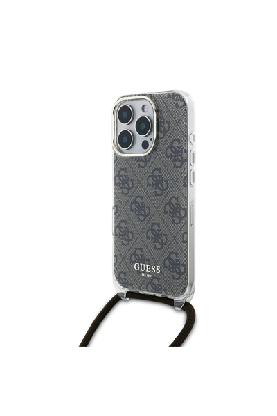 OEM Guess “4G Logo Collection” Crossbody Hard Case Script Metal Logo Θήκη προ...