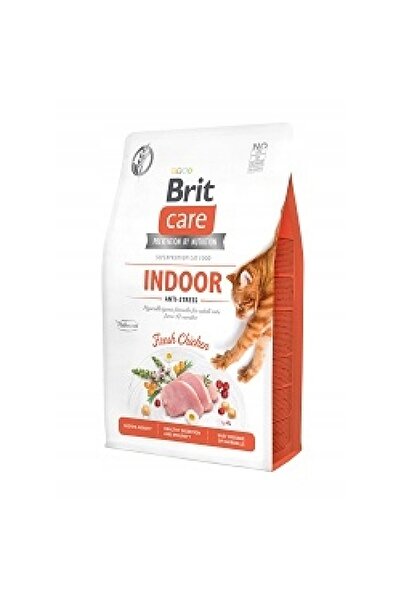 Brit Hrană pentru pisici CARE Indoor cu pui 7 kg