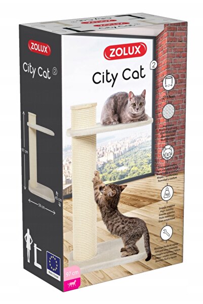 Zolux Pat suspendat pentru pisici City Cat 2 Bej