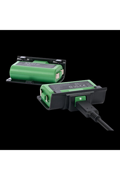 NO BRAND Acumulator POWERA XBPW0119-01 + cablu 3m verde-negru