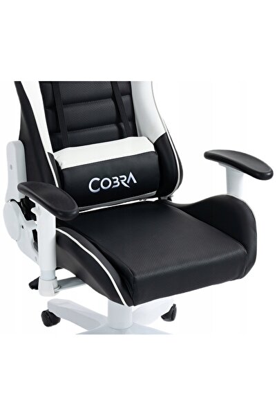 COBRA Fotel Rebel CR202 Alb-negru