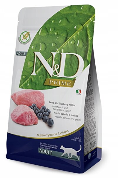 NO BRAND Hrană pentru pisici Farmina Prime Miel cu Afine 10 kg