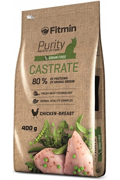 NO BRAND Hrana pentru pisici FITMIN Cat Purity Castrate Kurczak 400 g