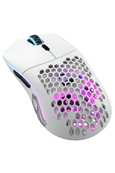 NO BRAND Mouse Wireless GLORIOUS Model O- Wirelles Alb