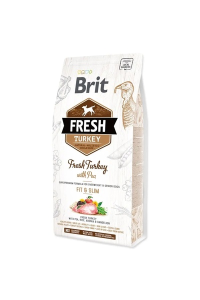 NO BRAND Hrana pentru caini BRIT Fresh Peru cu mazăre 2,5 kg