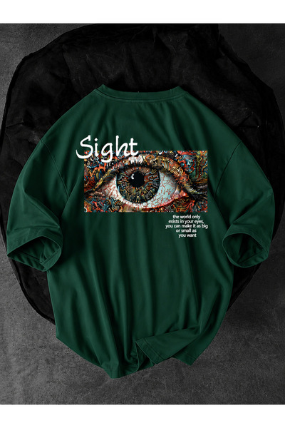 Revasser Tricou unisex pentru bărbați/femei Sight, cu imprimeu personalizat, ...