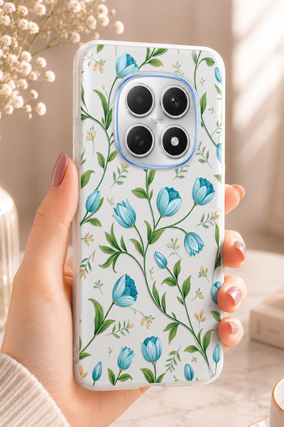 Nezih Case Redmi Note 15 Pro 4G Uyumlu Yumuşak Silikon Şeffaf Tasarım Zarif K...