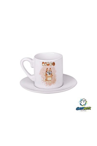 Ghostbastır Design Bluey Turkish Coffee Cup 0104