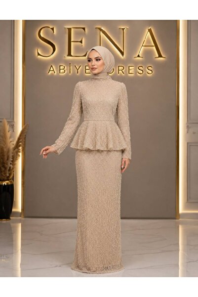 Sena Abiye Dress ASEL BEJ TESETTÜR ABİYE
