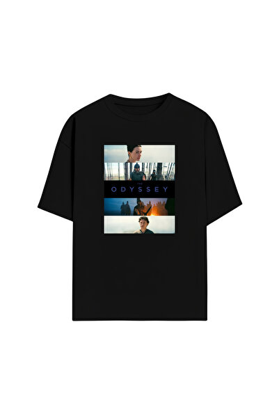 Grafftee Clothing The Odyssey Baskılı Oversize Unisex Tasarım T-Shirt | Özel ...