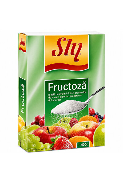 SLY NUTRITIA Φυσική κρυσταλλωμένη φρουκτόζη 400γρ.