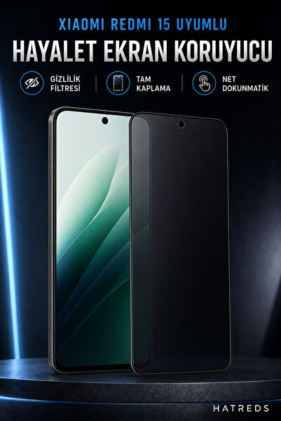 Hatreds Redmi 15 Uyumlu Hayalet Ekran Koruyucu