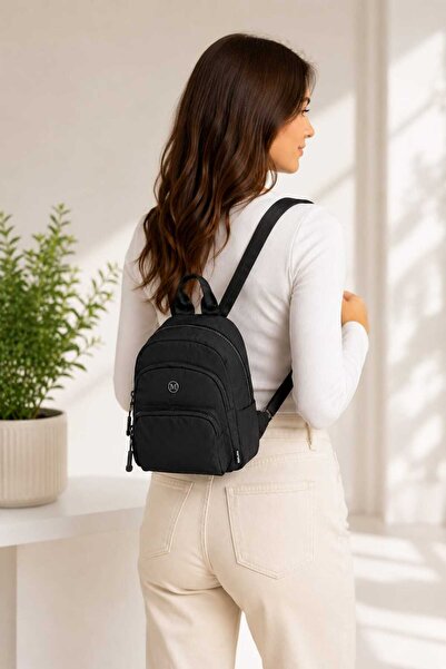 Vona Bags Crinkle Fabric Women's Backpack M19
