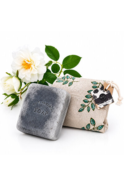 MTJ Natural Organic 🖤 Handmade Activated Charcoal Soap 80 g | Cold Process |...