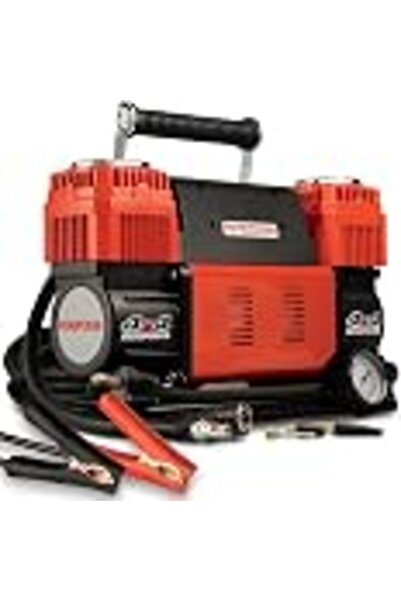 ROADPOWER Dual Cylinder Car Air Compressor Ultra Extreme 4x4 Tire Super Air F...