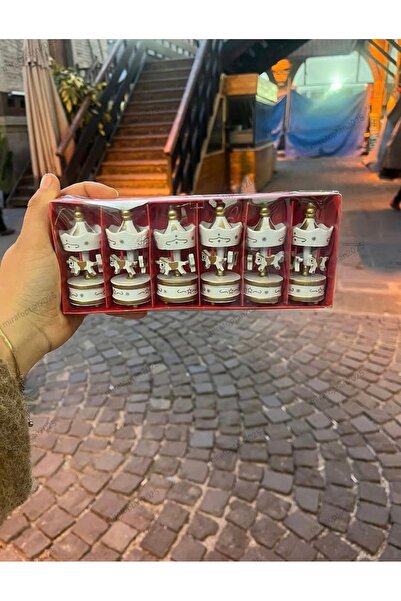 Genel Markalar 30 ADET (5 PAKET) AHŞAP ATLI KARINCA BEYAZ
