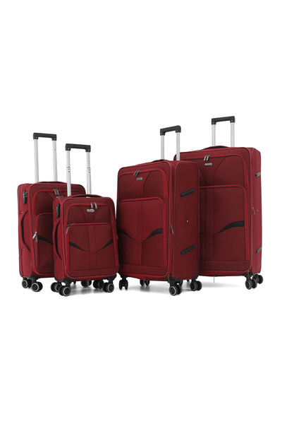 MELIFE 4 Piece Soft Luggage Set | 20", 24", 28", 32" | Lightweight Travel Tro...