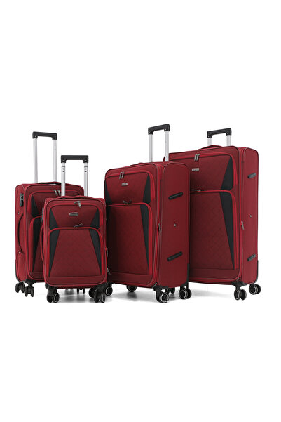MELIFE 4 Piece Soft Luggage Set | 20", 24", 28", 32" | Lightweight Travel Tro...