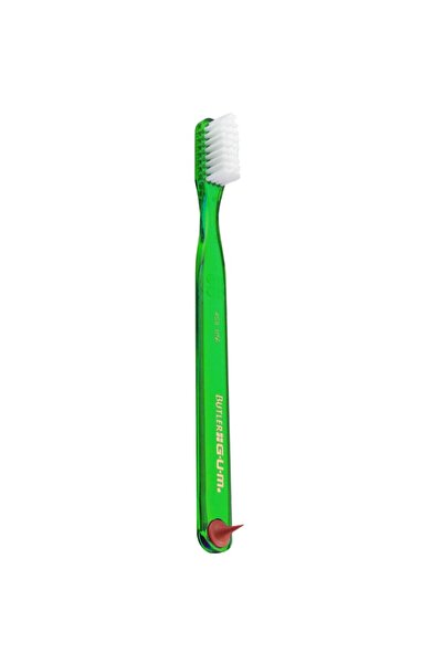GUM Periuță de dinți manuală Sunstar Classic 407, Verde, 1 bucată