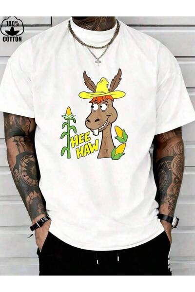 Astogria13 Funny Hee Haw Vintage Graphic T-Shirt Men'S Short Sleeve Casual Te...