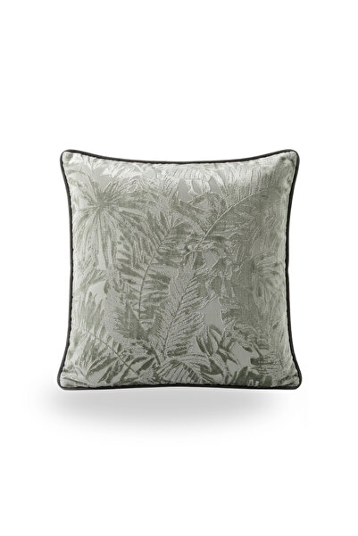 Lidoma Home أغطية وسائد مخملية بنمط استوائي - 45x45