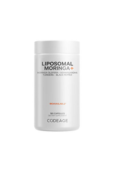 Codeage Liposomal Moringa+ Super-Aliment Avansat pentru Energie, Echilibru si...