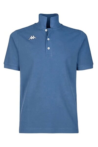 Kappa Tricou polo pentru bărbați, croială regulară, din bumbac 100% pique, cu...