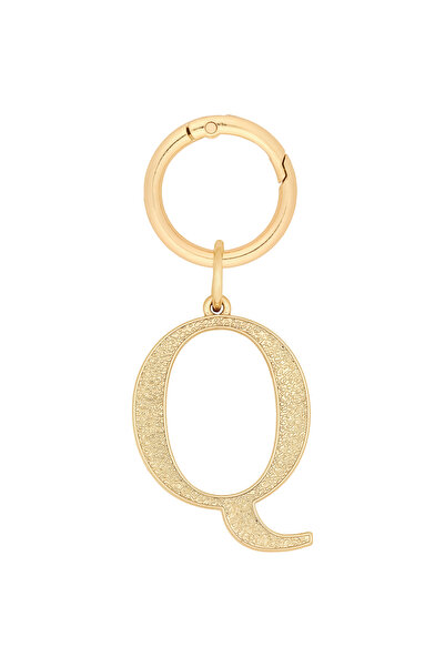 Lavie Women's Charm Alphabet Name Q (Gold)