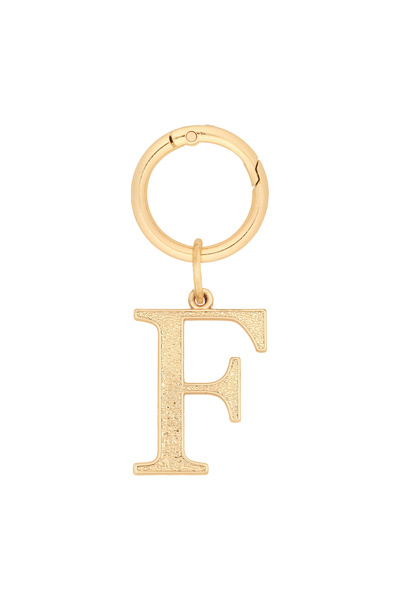 Lavie Women's Charm Alphabet Name F (Gold)