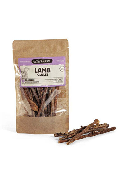 WILD Balance Natural Snack Lamb Gullet for Dogs 50G