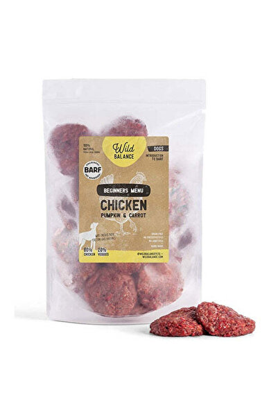 WILD Balance Complete BARF Beginners Menu Chicken Raw Food for Dogs 1KG