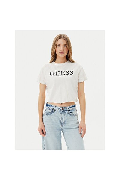 Guess Tricou de damă V5GI19I3Z14 Crem