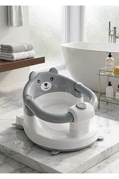 Bebeck Beary Lüx Bebek Banyo & Mama Oturağı Vakum Tabanlı