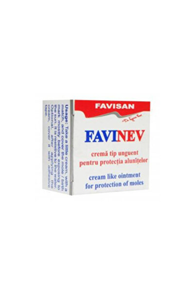 Favisan Crema Tip Unguent pentru Protectia Alunitelor Favinev Favisan, 5ml