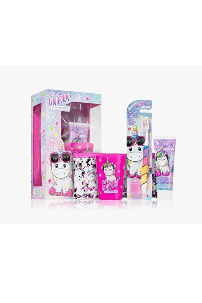 BEAUTY BOUTIQUE ΣΕΤ UNICORN με οδοντόκρεμα 75ml + οδοντόβουρτσα + ποτήρι + θήκη