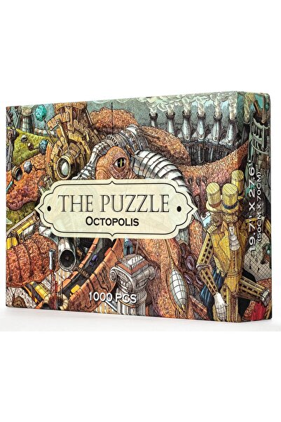 Generic Octopolis 1000-Piece Jigsaw Puzzle for Adults - Challenging and Diffi...