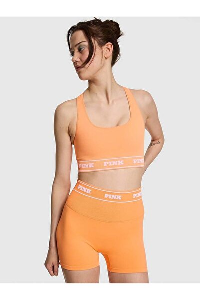 PINK Seamless Çift Yönlü Sporcu Sütyeni