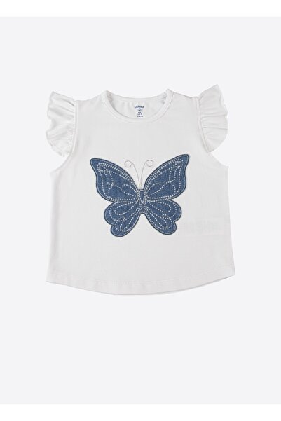 kitikate Organic Butterly T-Shirt White