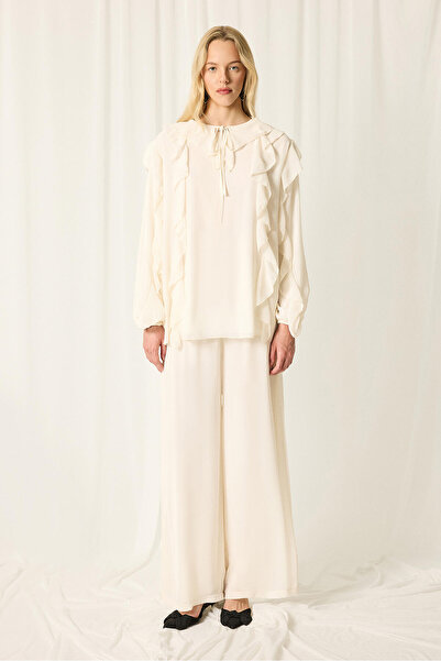Touché Privé Chiffon Tunic Pants Set