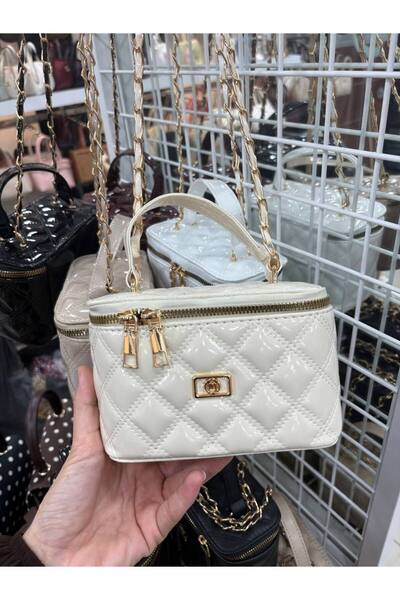 Mimoza Handbags - Cream - Faux leather