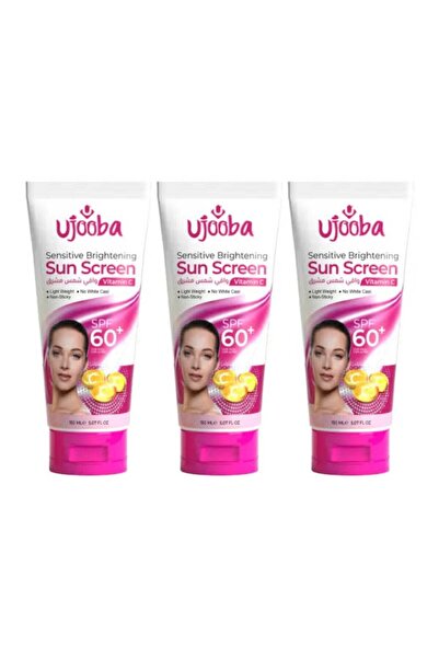 ujooba Sun Screen Vitamin C Spf 60 150 ML - Pack of 3