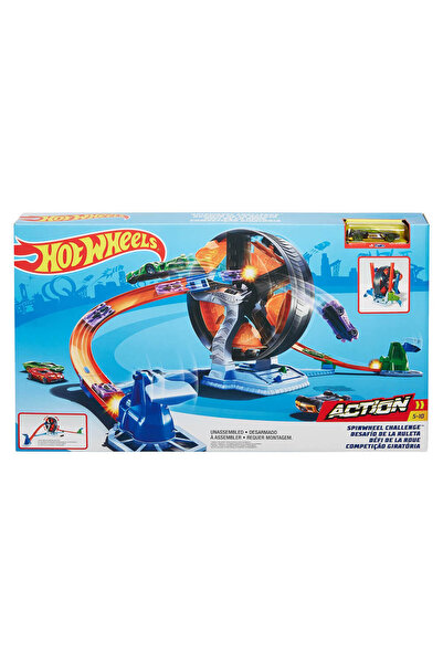 HOT WHEELS MATTEL GJM77 HW DONEN TEKERLEK MACERASI YARIS SETI