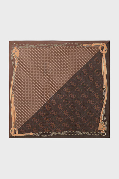 Guess Lindsey 120X120 Eşarp AW5536MOD03 EŞARP AW5536 MOD03 BNL