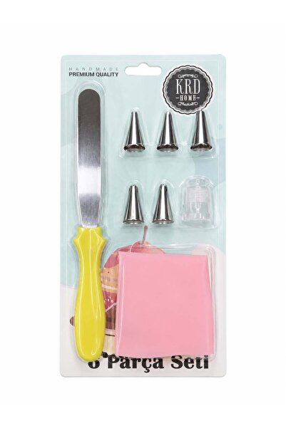 KRD Home Pasta Spatulası ve Krema Sıkma Seti