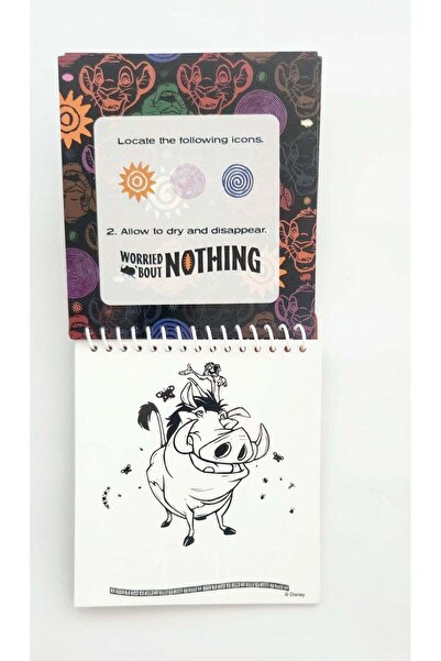 Disney Lion King Water Magic Pad (3 Pages）