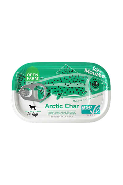 open Farm Arctic Char Meal Topper for Dogs 130G