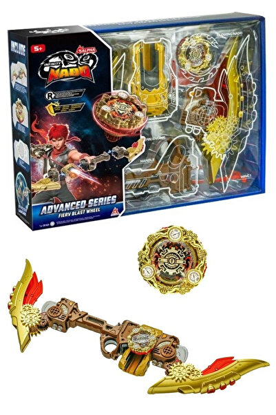 Infinity Nado Ateşli Patlama Çarkı (Fiery Blast Wheel) -Gelişmiş Paket | 5 Ya...
